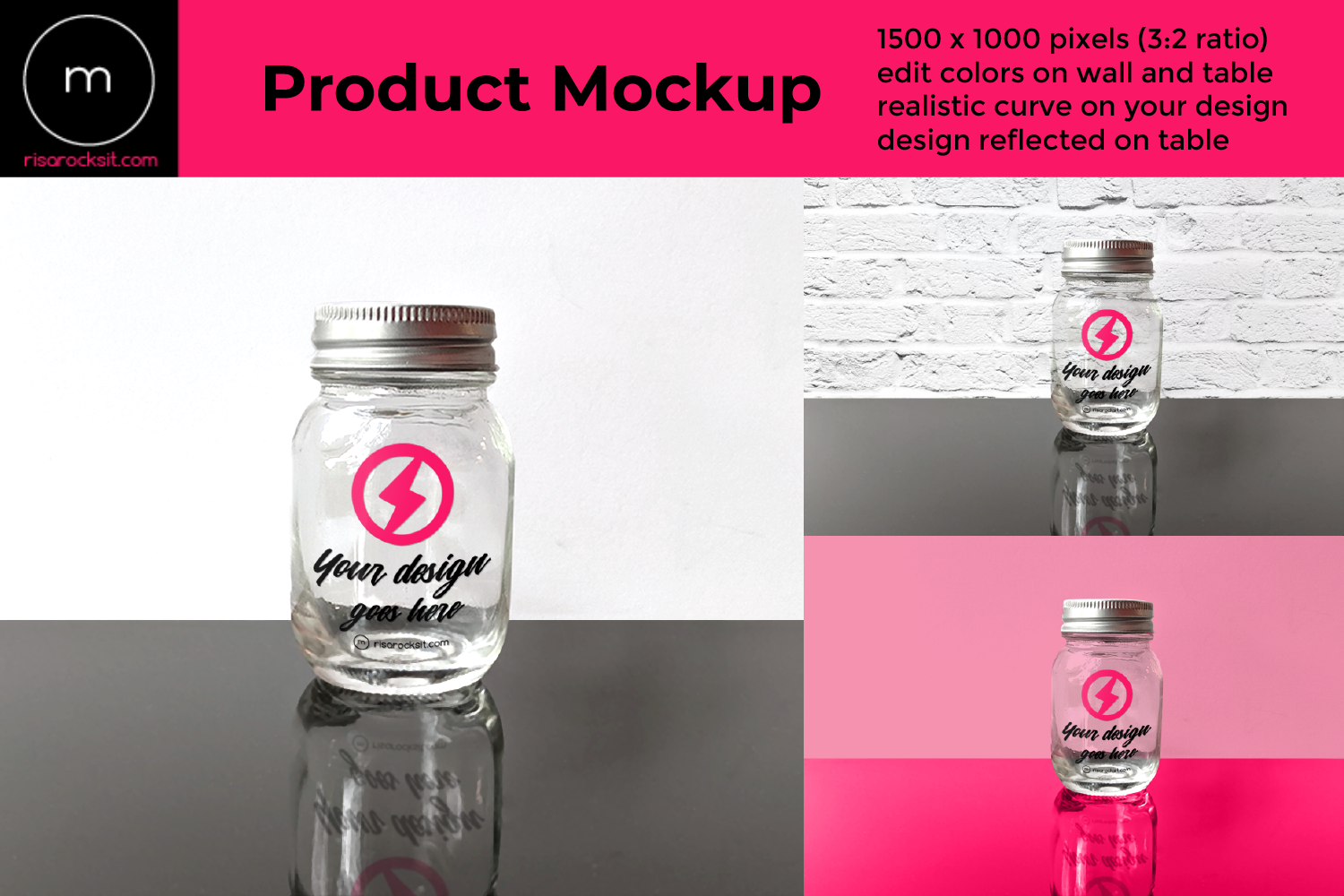 Download Mason Jar Mockup Psd Yellowimages