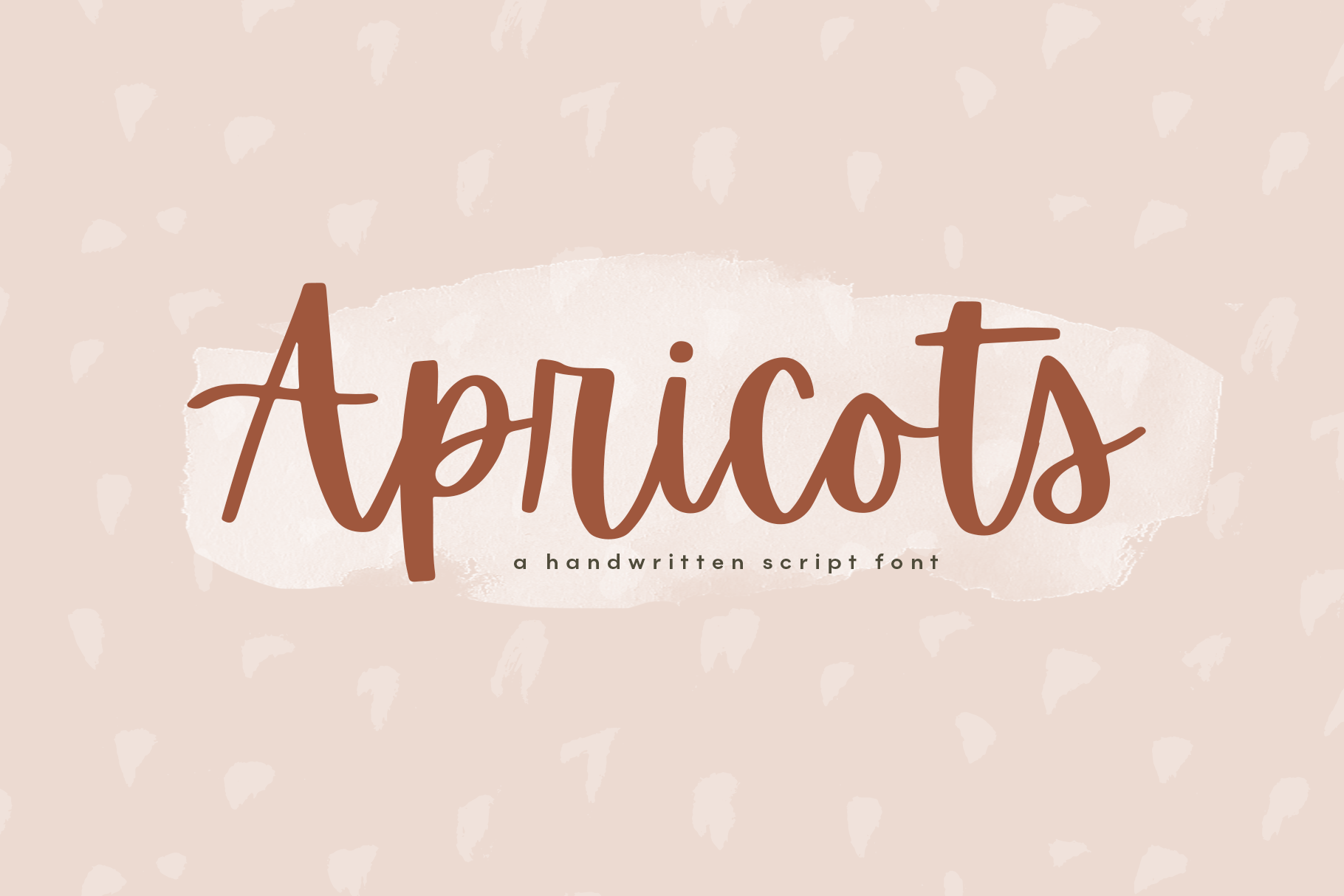 Apricots A Handwritten Script Font By Ka Designs Thehungryjpeg Com