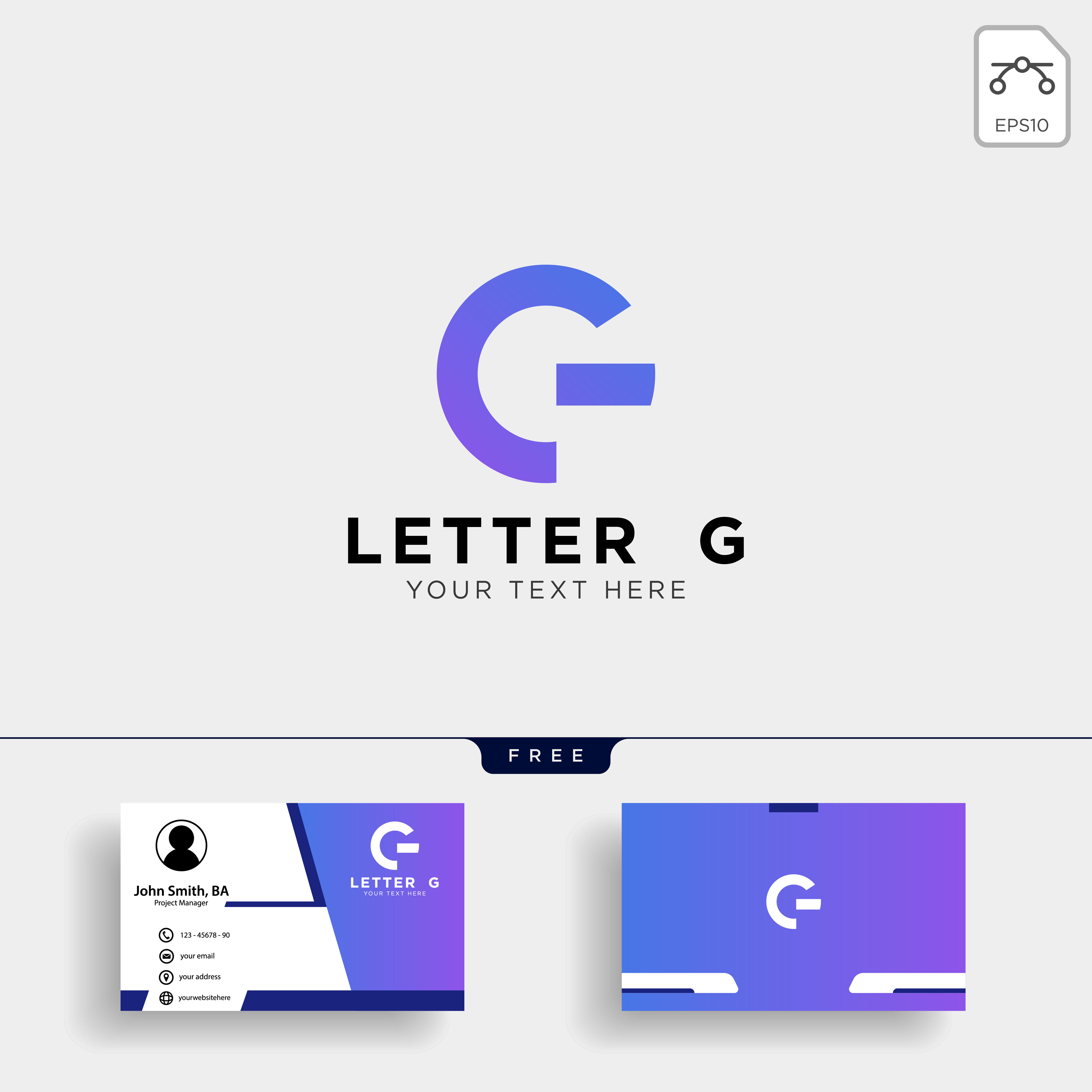 Letter Ag Or G Creative Logo Template By Vectoryzen Thehungryjpeg Com