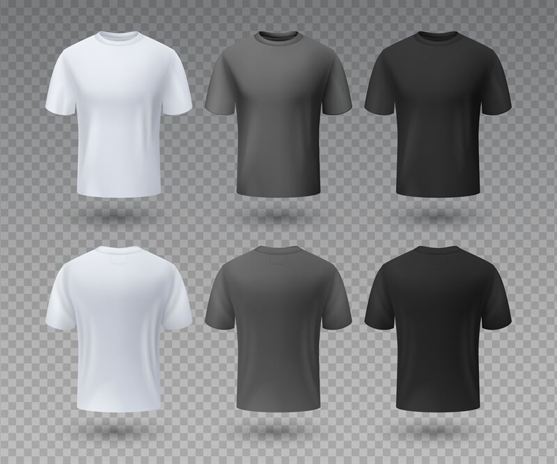 Download Mockup T Shirt Psd Front Back Yellow Images