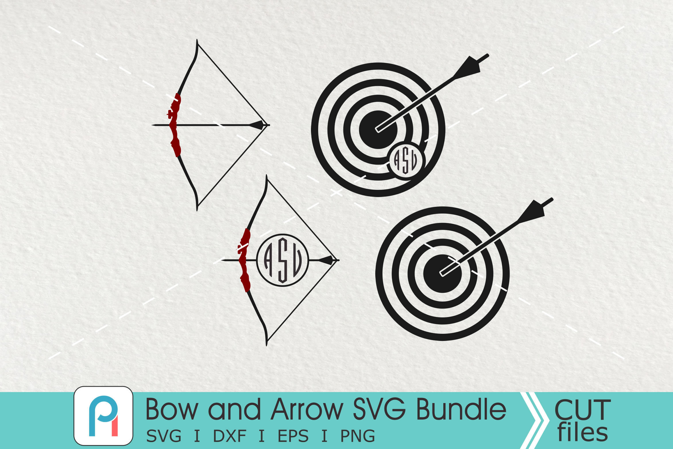 Download Bow and Arrow Svg, Archery Svg, Bow Svg, Arrow Svg By ...