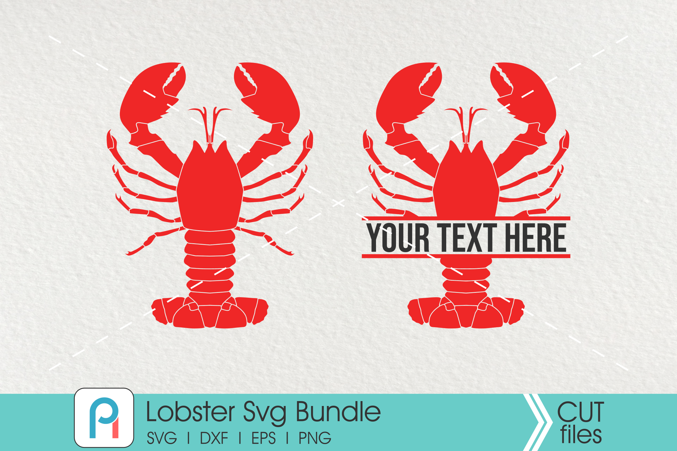 Lobster Svg Lobster Monogram Svg Lobster Clip Art By Pinoyart Thehungryjpeg Com