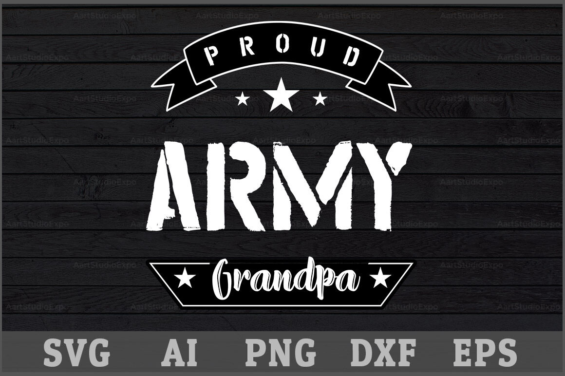 Download Proud Army Grandpa Svg Design By Creative Art ...