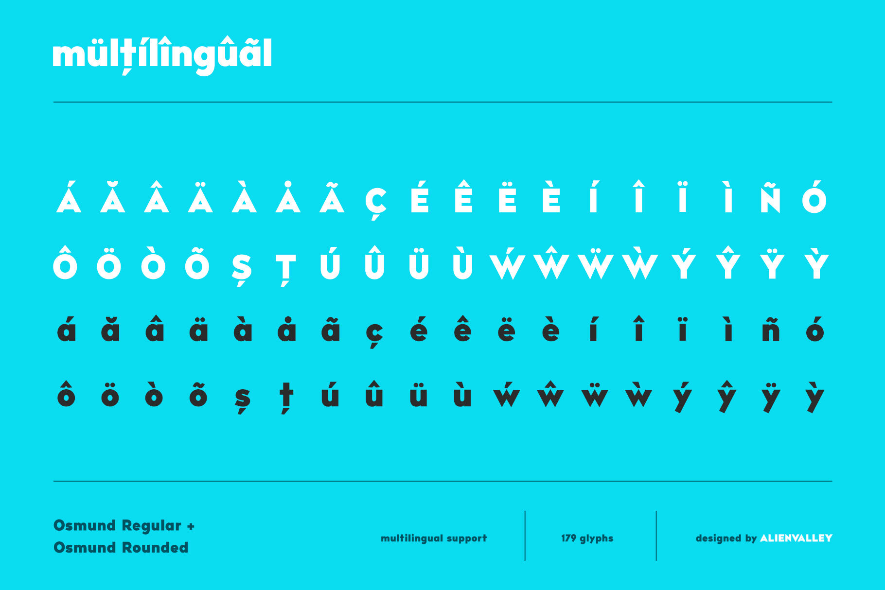 Osmund Bold Sans Serif By Alienvalley Thehungryjpeg Com