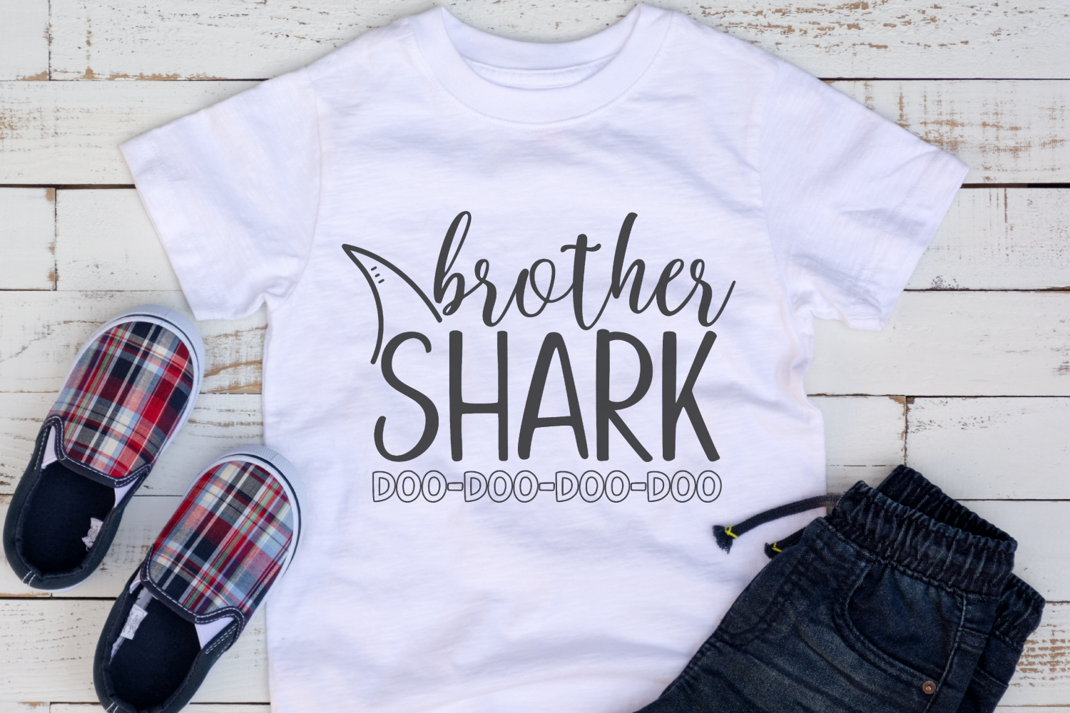 Brother Shark SVG By Morgan Day Designs | TheHungryJPEG