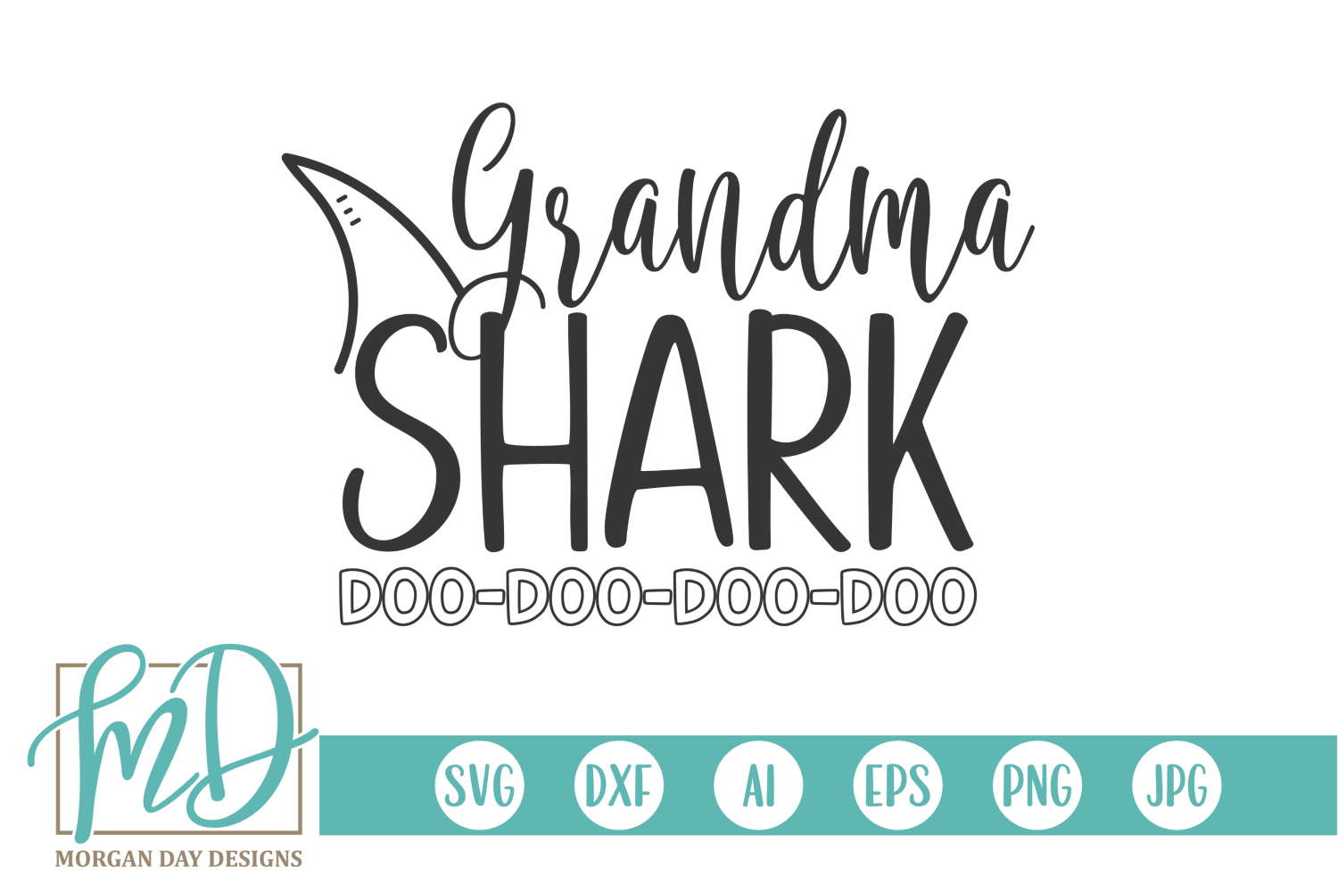 Download Grandma Shark SVG By Morgan Day Designs | TheHungryJPEG.com