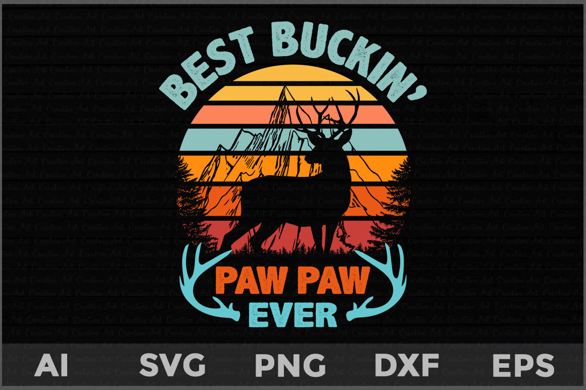 Free Free 111 Deer Best Buckin Dad Ever Svg SVG PNG EPS DXF File