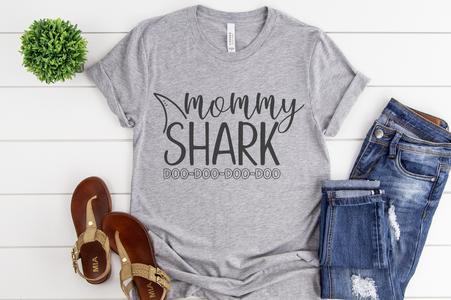 Mommy Shark SVG By Morgan Day Designs | TheHungryJPEG