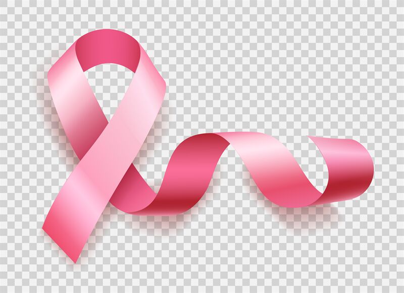 Breast cancer ribbon symbol By vectortatu | TheHungryJPEG.com