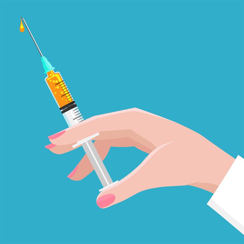 Syringe vaccination concept By vectortatu | TheHungryJPEG