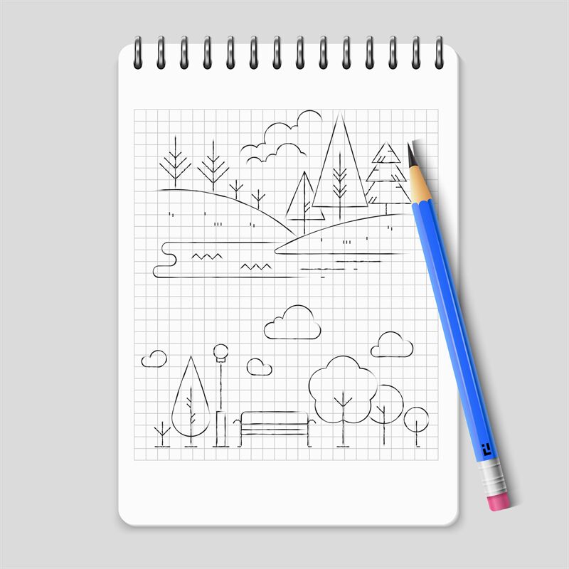 How to draw Scenery of Nature Scenery Drawing from YoKidz #YoKidz #Drawing  #PencilDrawing #Generaldrawing #Like4like #… | Nature drawing, Drawings,  Drawing tutorial