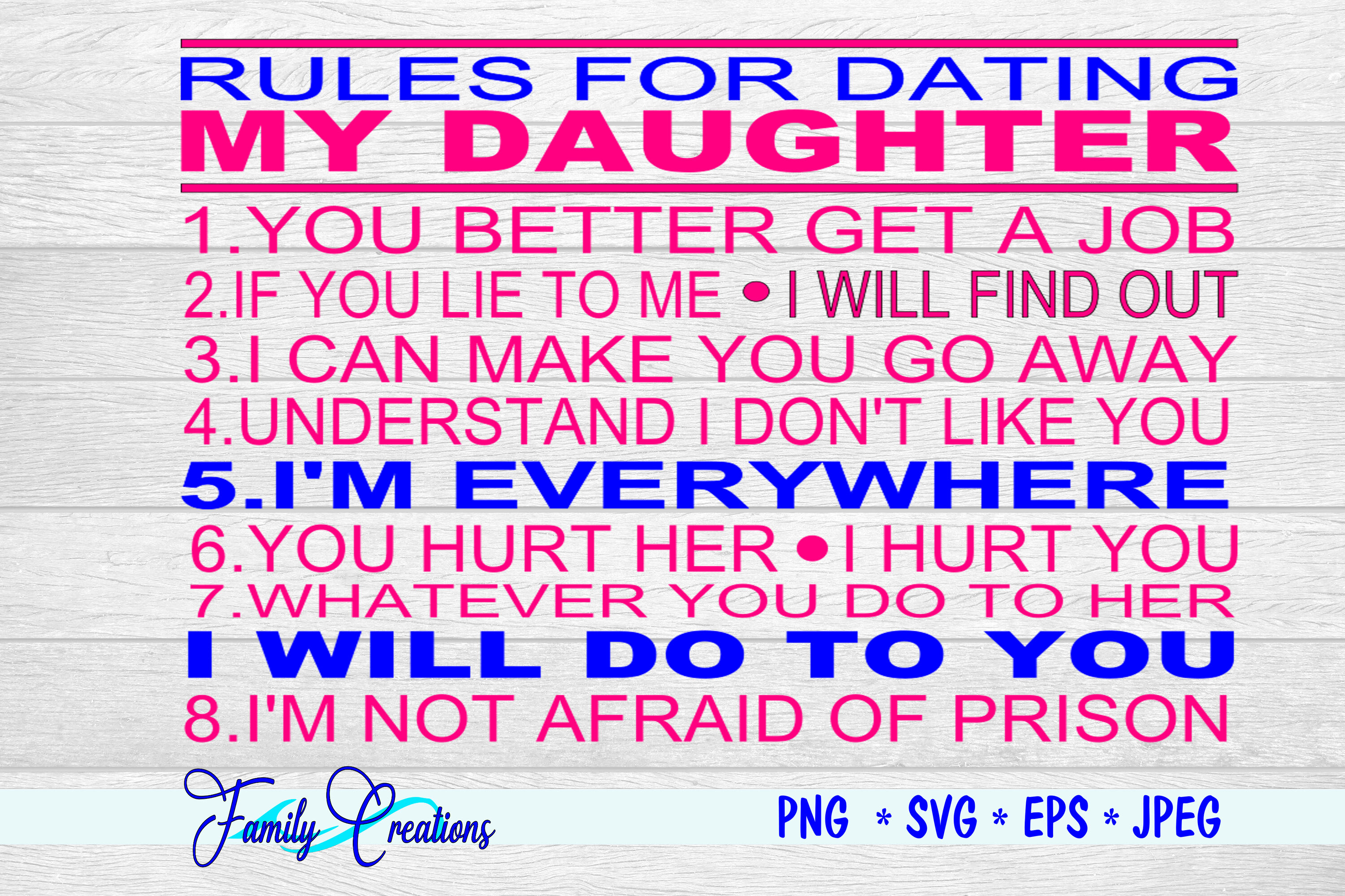 Dating rules