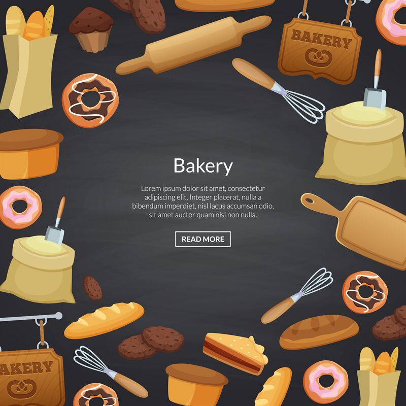 bakery background design