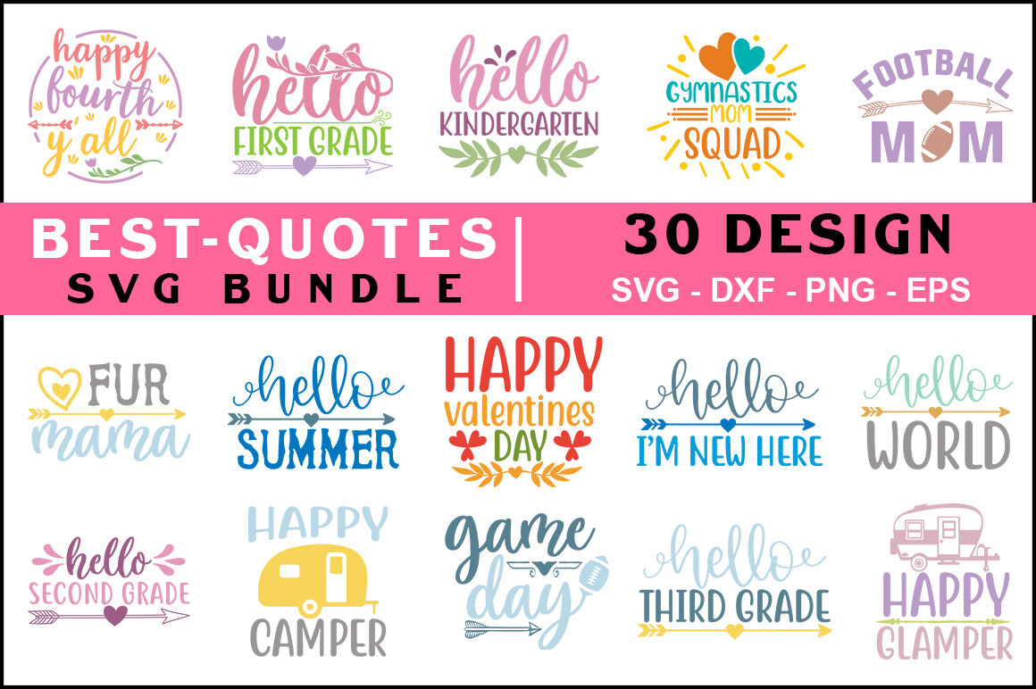 Download Best Quotes Svg Bundle Vol 2 T Shirt Design By Teewinkle Thehungryjpeg Com