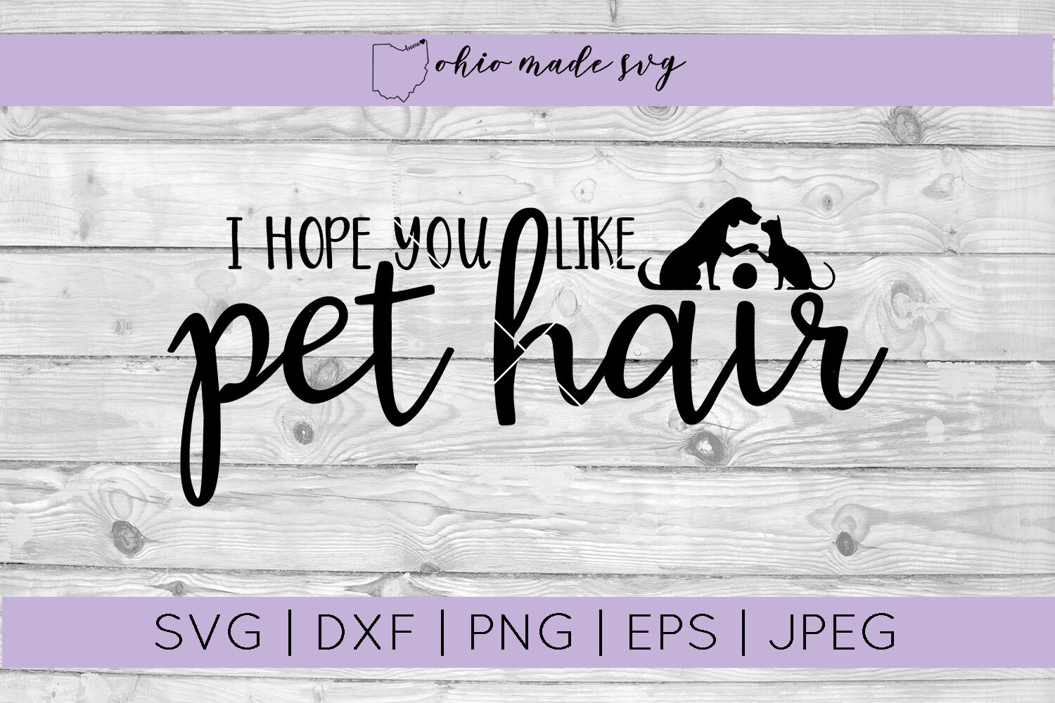 Download I Hope You Like Pet Hair Welcome Mat SVG By OhioMadeSVG ...