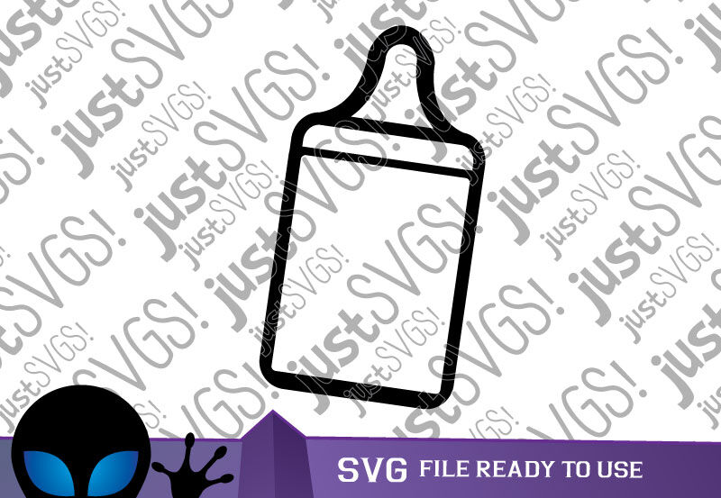 Free Free 121 Silhouette Baby Bottle Svg SVG PNG EPS DXF File