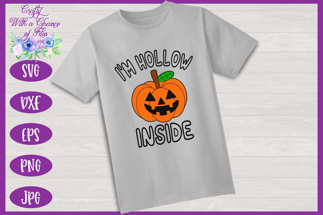 Halloween Svg I M Hollow Inside Svg Jack O Lantern Svg By Crafty With A Chance Of Files Thehungryjpeg Com