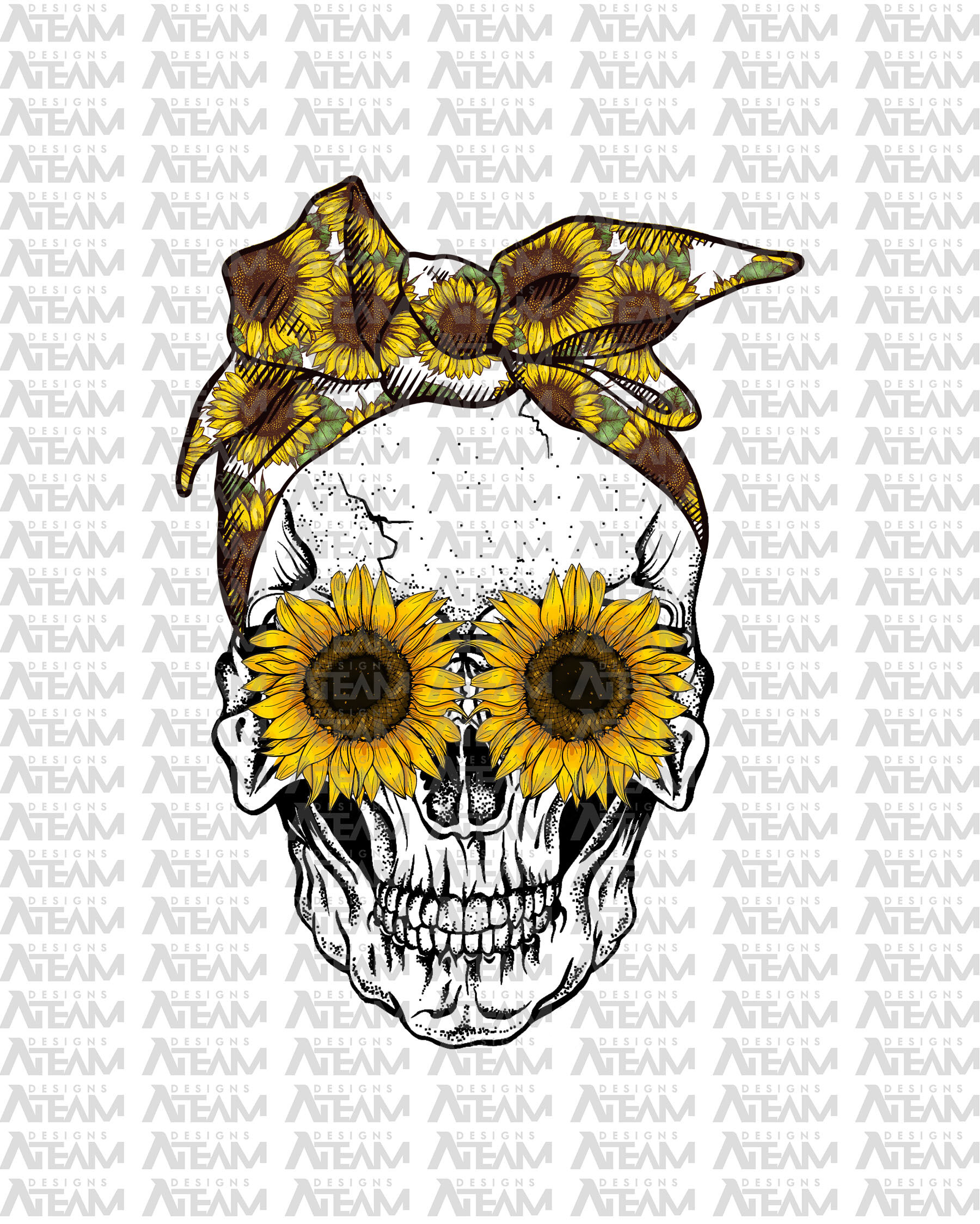 Free Free 220 Sunflower Skull Svg Free SVG PNG EPS DXF File