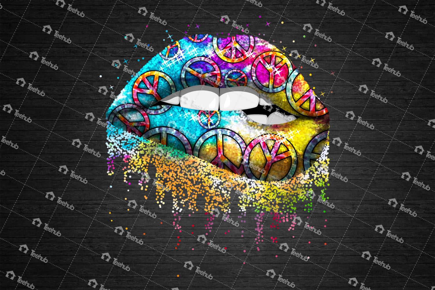 Hippie lips Png, Peace Lips Png, Sexy Lips Png By LupinArt | TheHungryJPEG.com