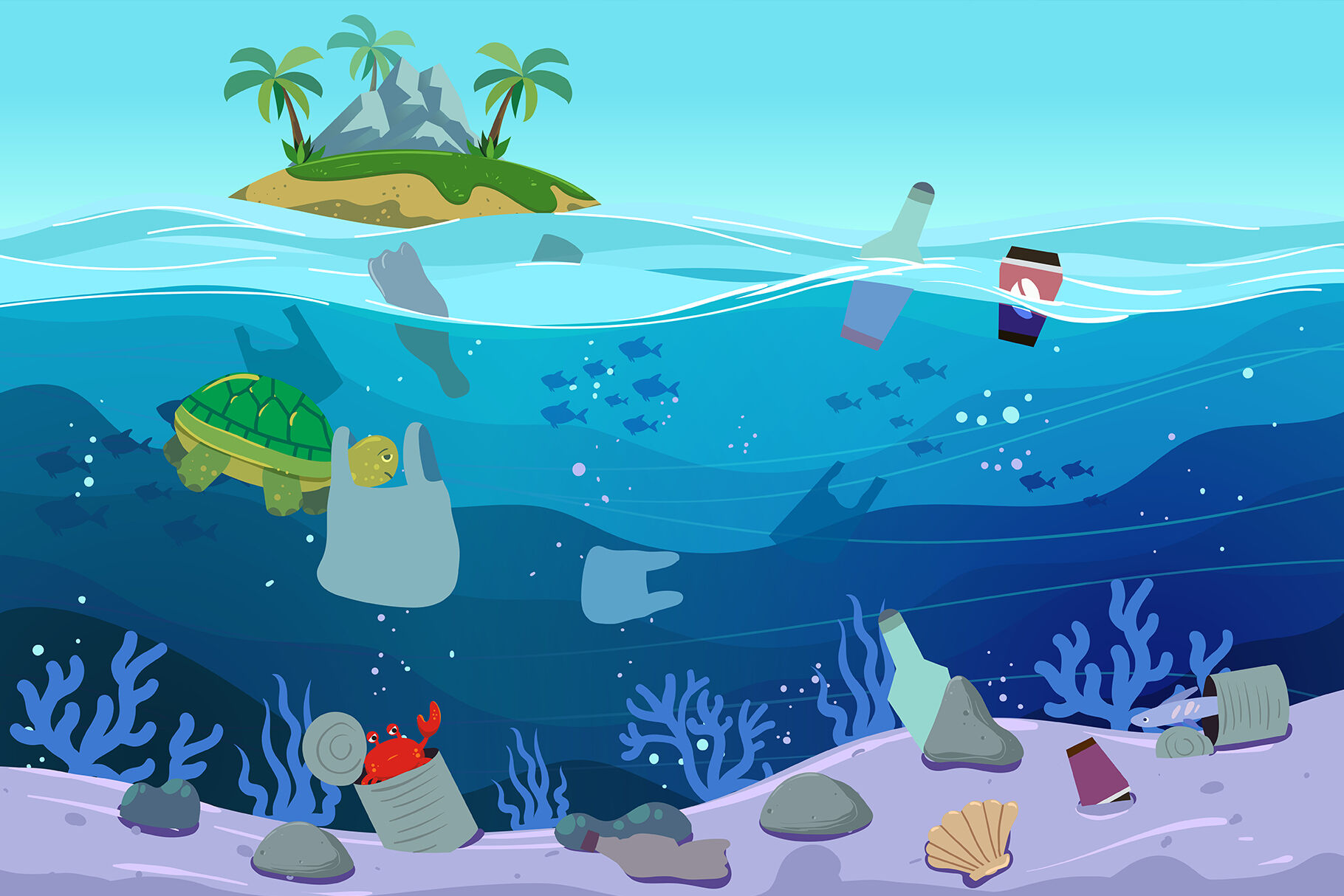 Animated Water Pollution Images