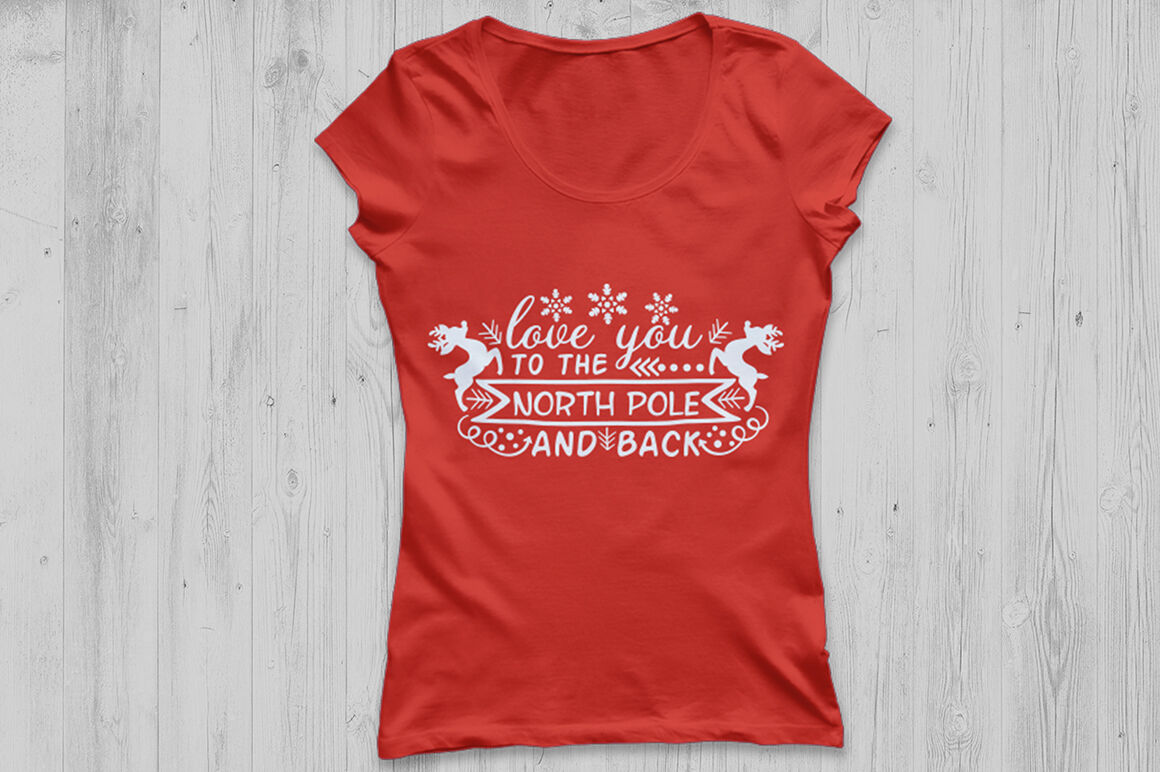 Download Love You To The North Pole And Back Svg, Christmas Svg ...