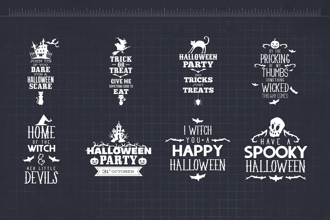 Download Halloween Quotes SVG Pack | Halloween SVG Cut Files By ...