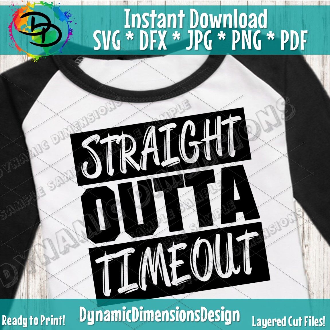 Straight Outta Of Timeout Svg Straight Out Of Timeout Svg Child Svg Kids Svg Silhouette Files Cricut Files Iron On Kid Child Toddler By Dynamic Dimensions Thehungryjpeg Com