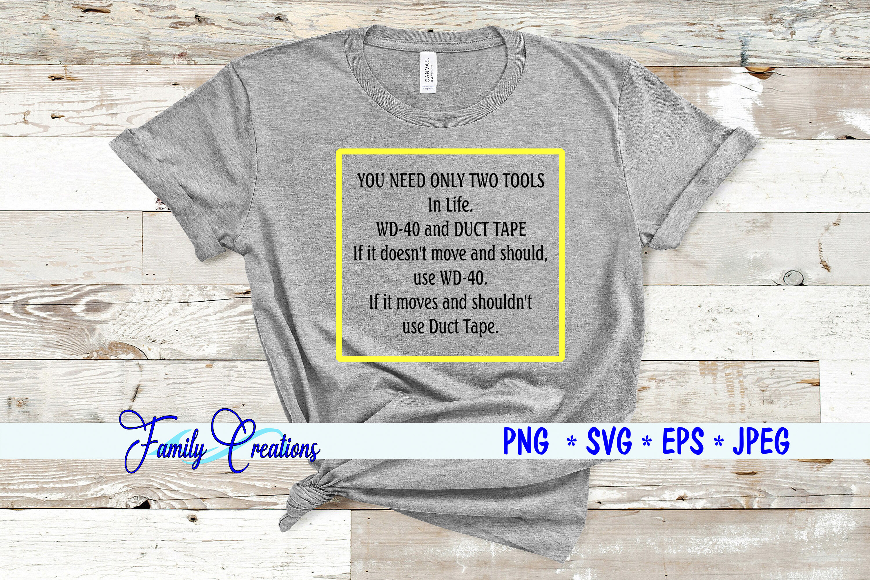 WD40 and Duct Tape By Family Creations