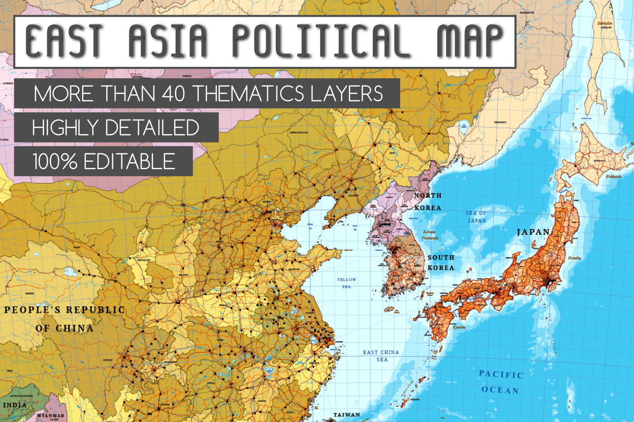 28 Political Map Of East Asia Online Map Around The World