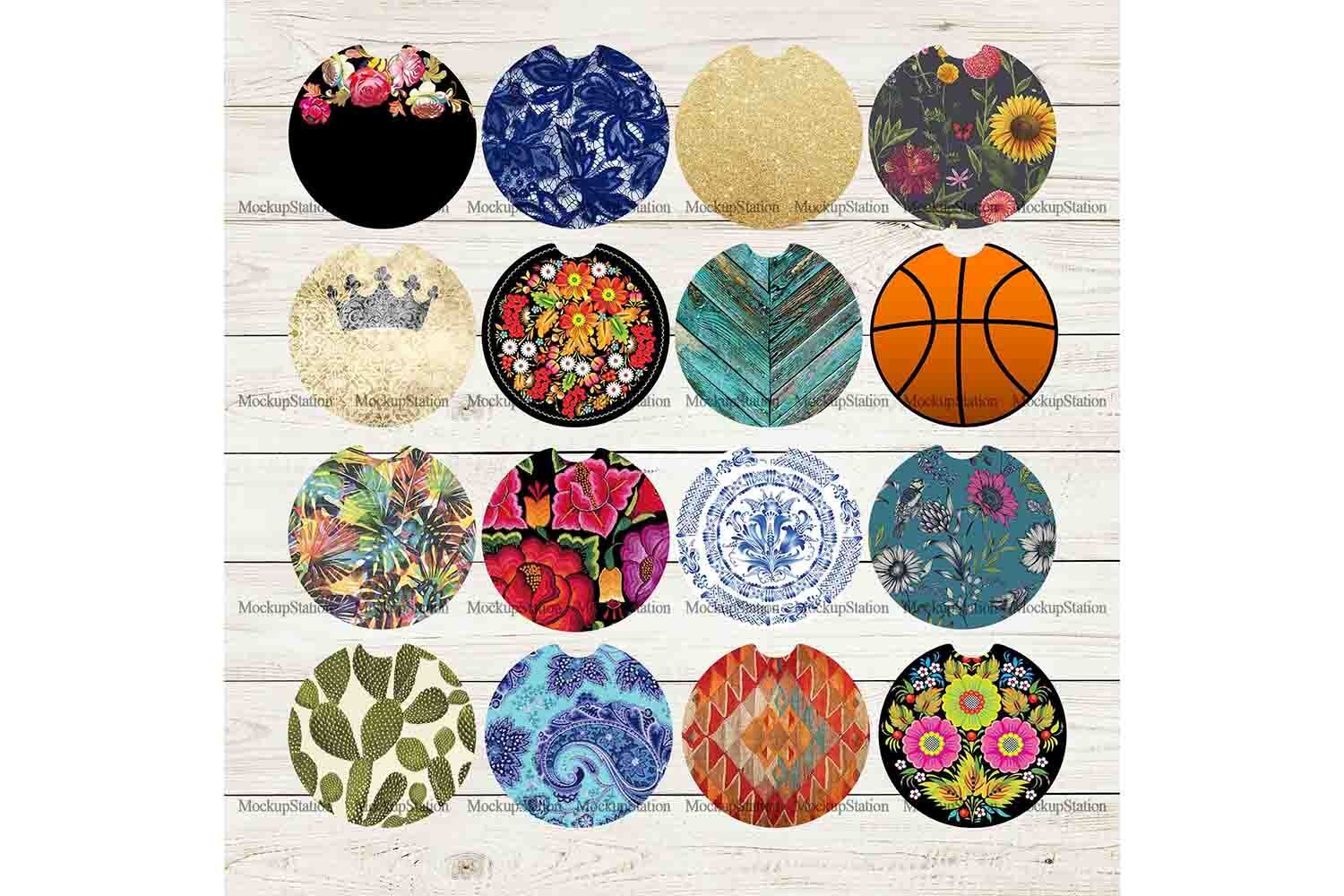 Make Market Round Sublimation Coasters - 3.5 in