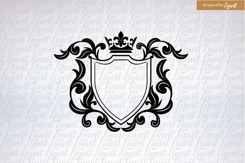 Royal Logo Royal Wedding Logo By Linvit Thehungryjpeg Com