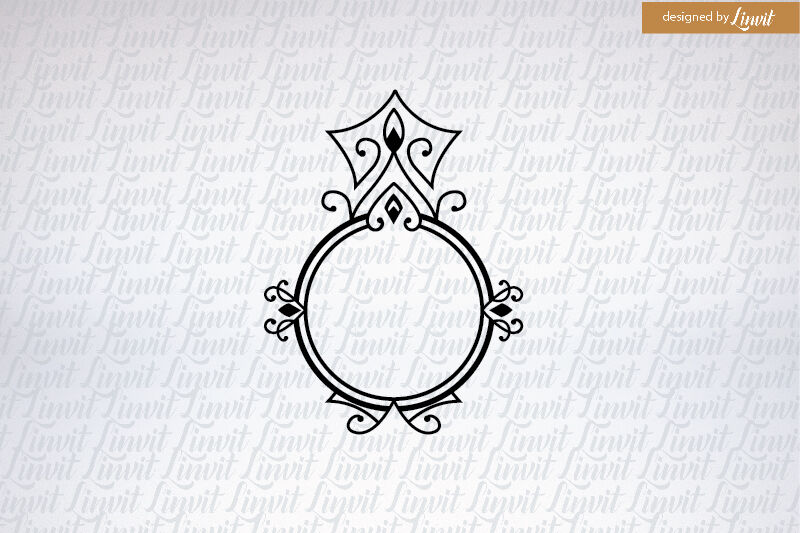 Wedding Logo, Custom Wedding Logo By Linvit | TheHungryJPEG.com