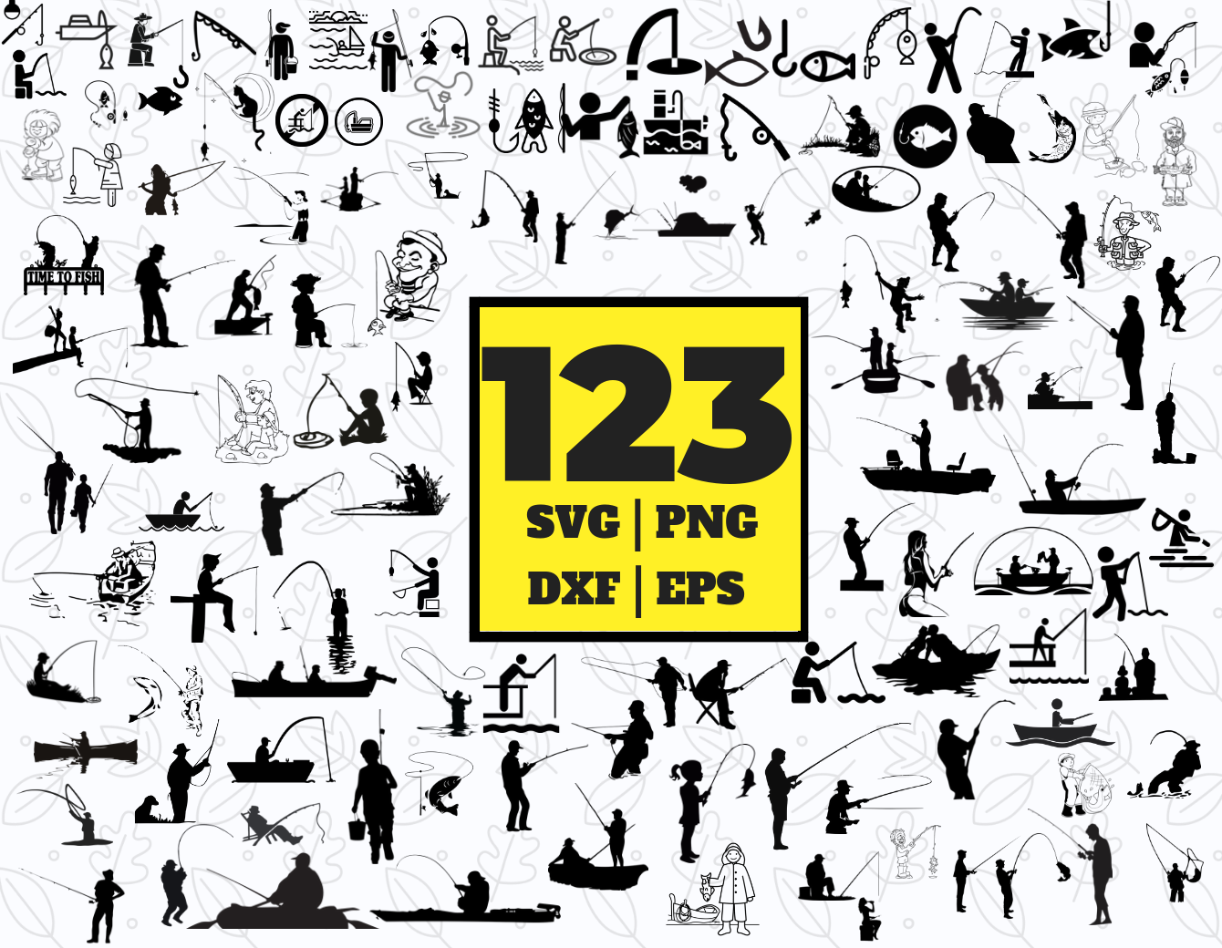 Free Free Fishing Svg Bundles 869 SVG PNG EPS DXF File