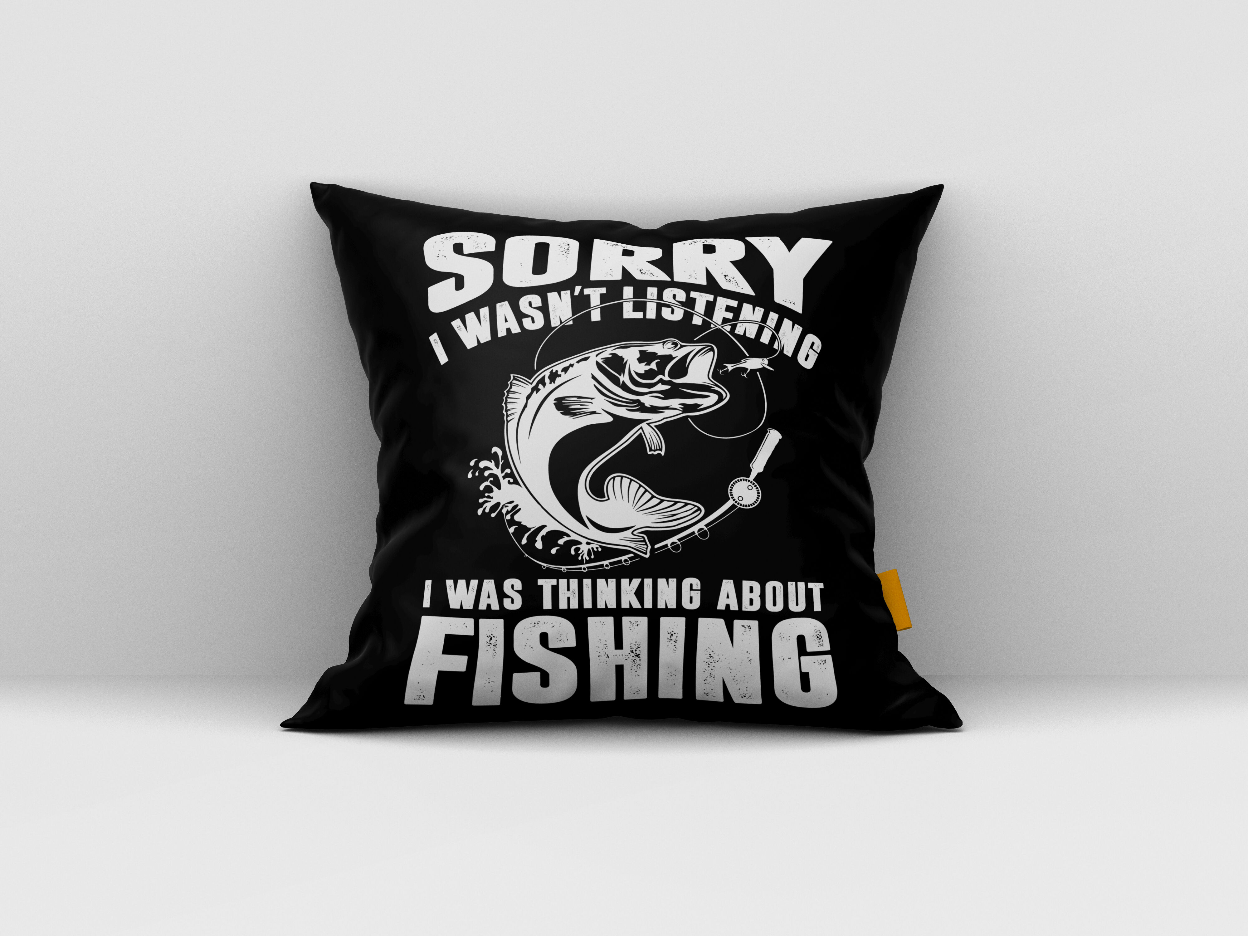 Download Sorry I Wasn T Listening I Was Thinking About Fishing Fishing Svg Des By Creative Art Thehungryjpeg Com