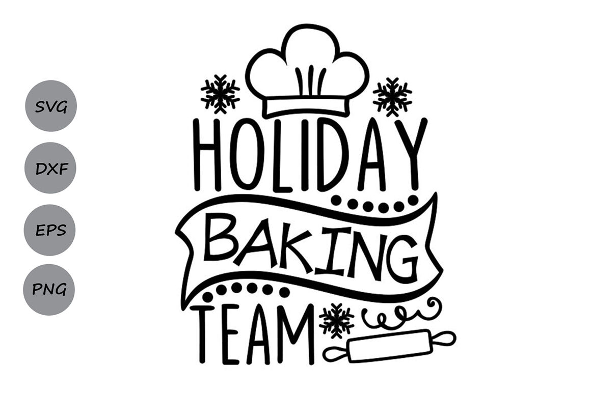 Christmas SVG Holiday baking team svg Christmas Cookie SVG