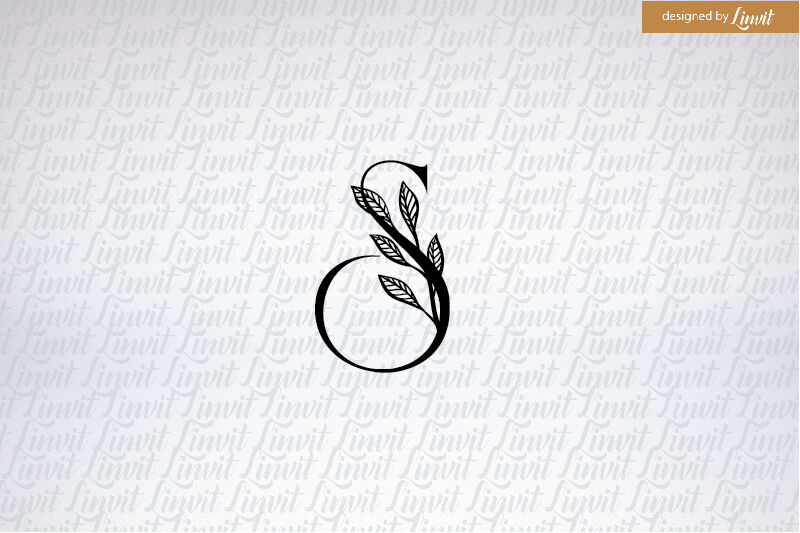 S Logo Sinitial S Monogram S Font By Linvit Thehungryjpeg Com