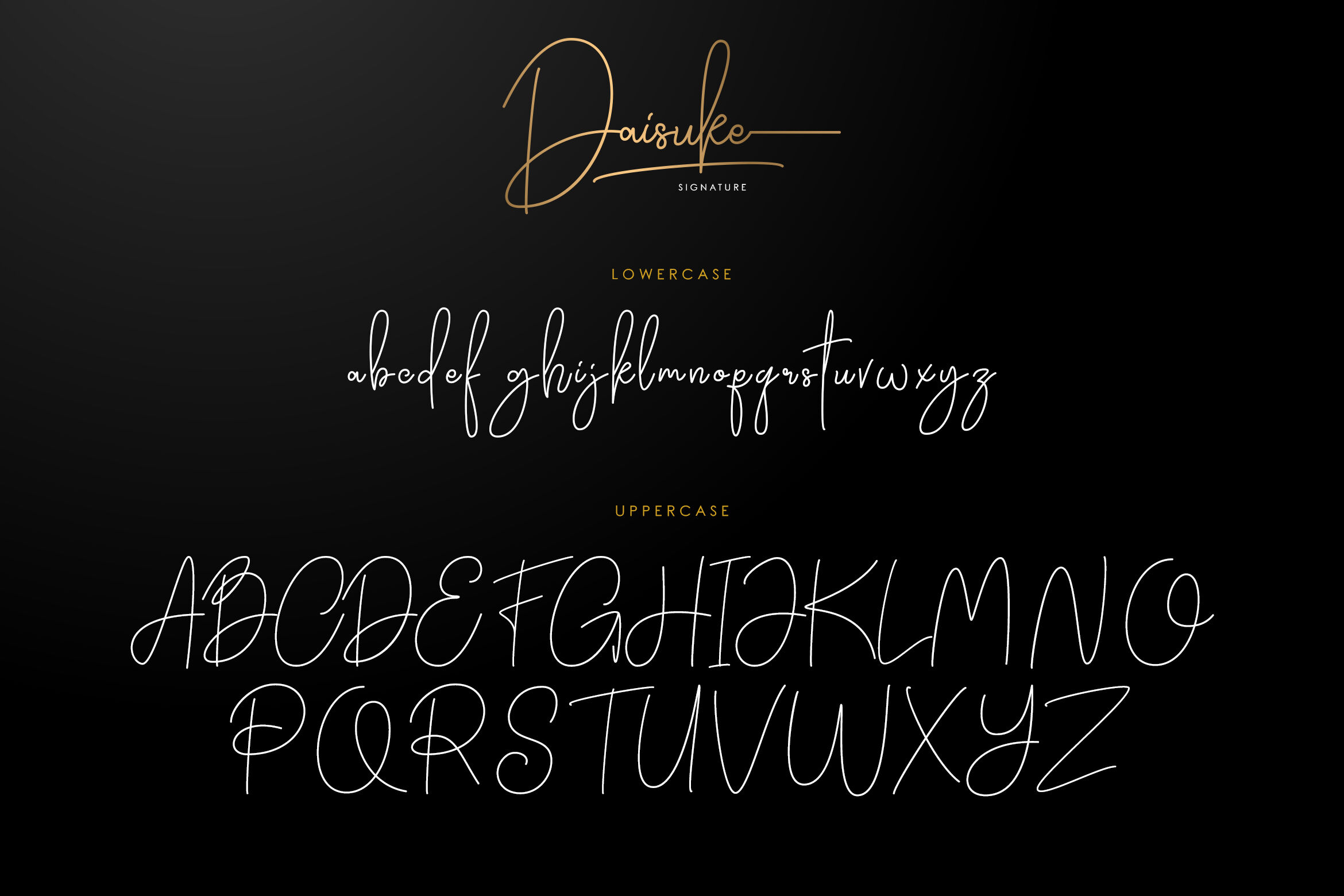 Daisuke Signature Font By Grezline Studio Thehungryjpeg Com