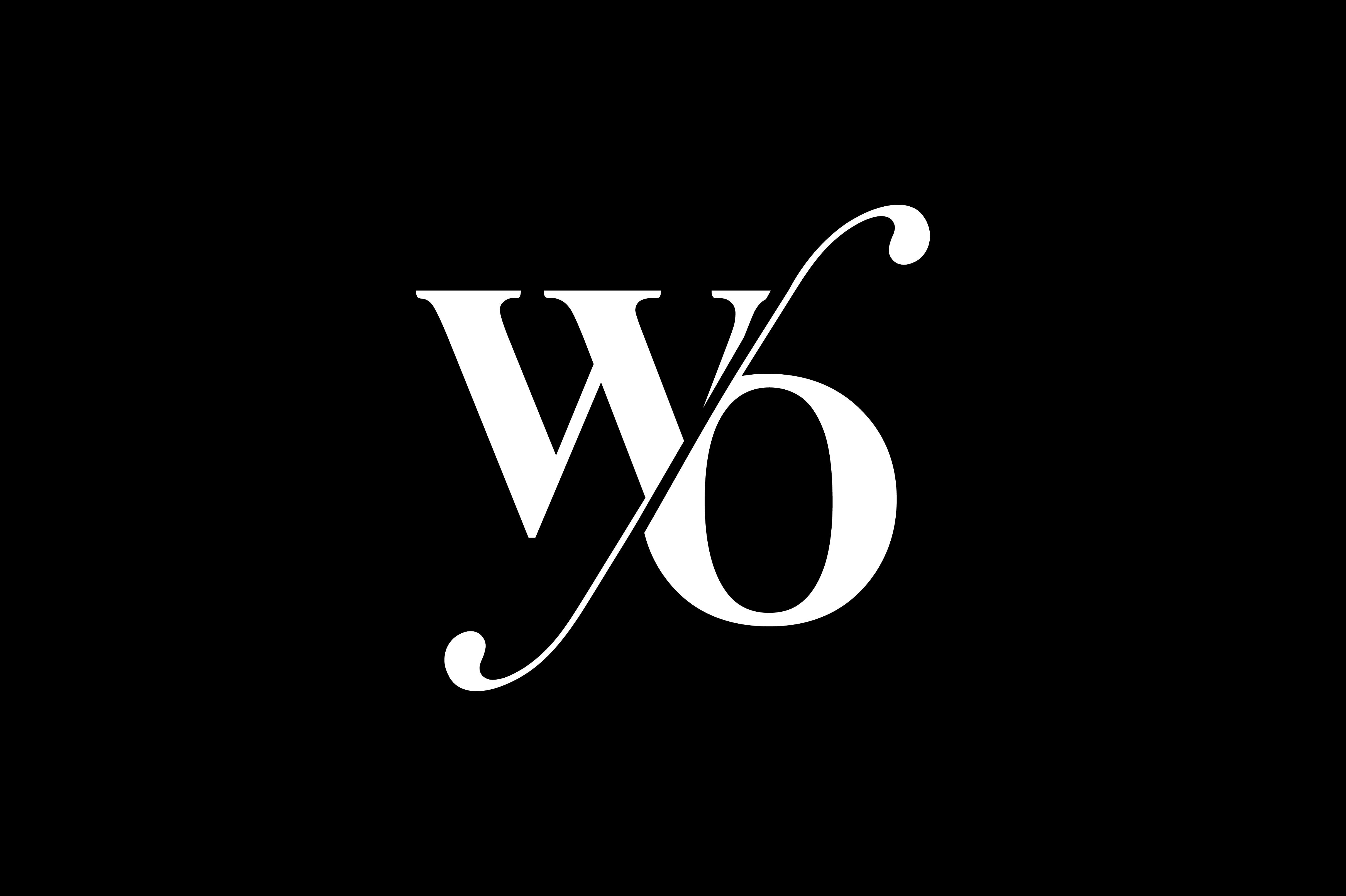 WO Monogram Logo Design By Vectorseller | TheHungryJPEG.com