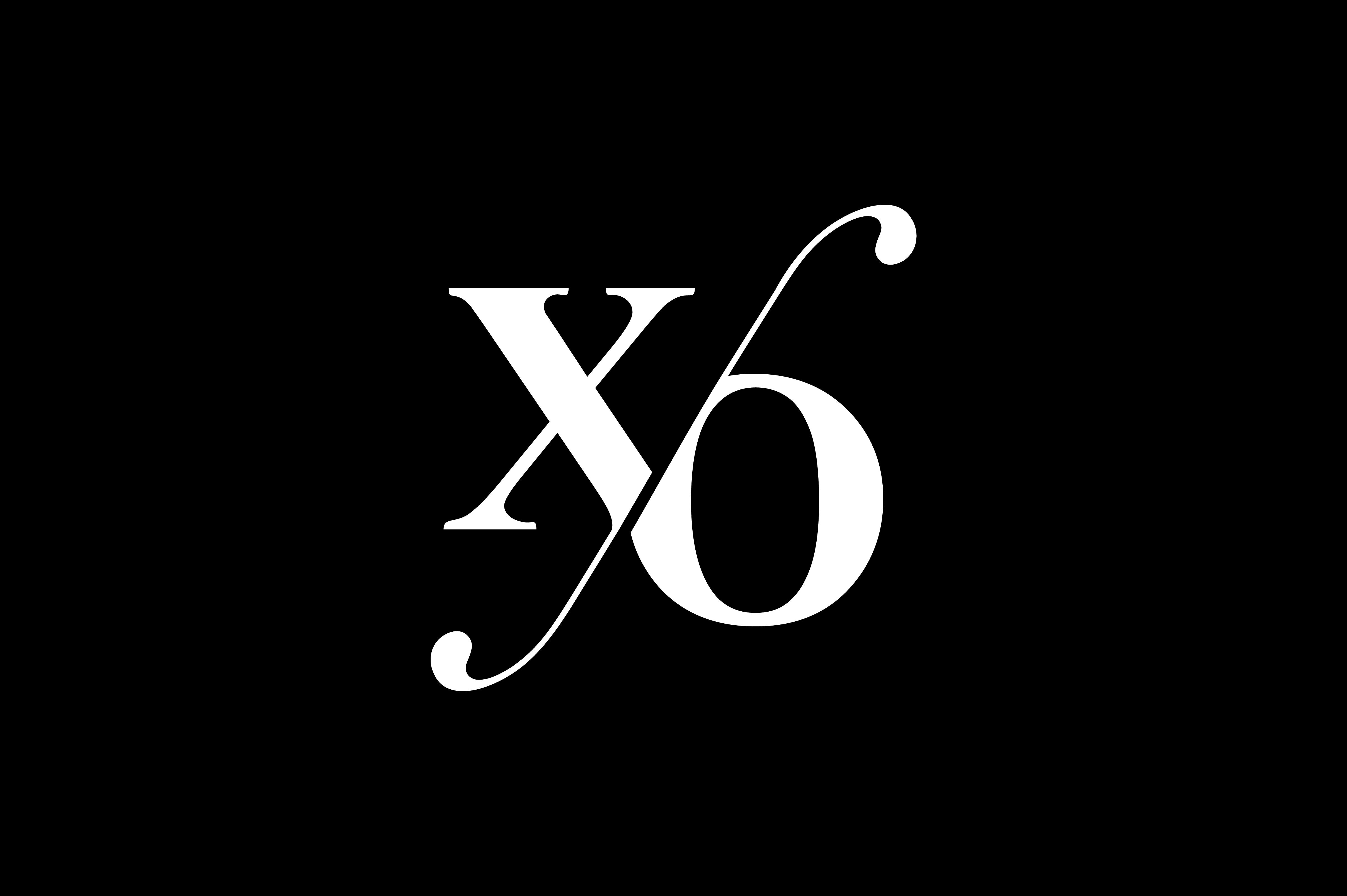 Xo Monogram Logo Design By Vectorseller Thehungryjpeg Com