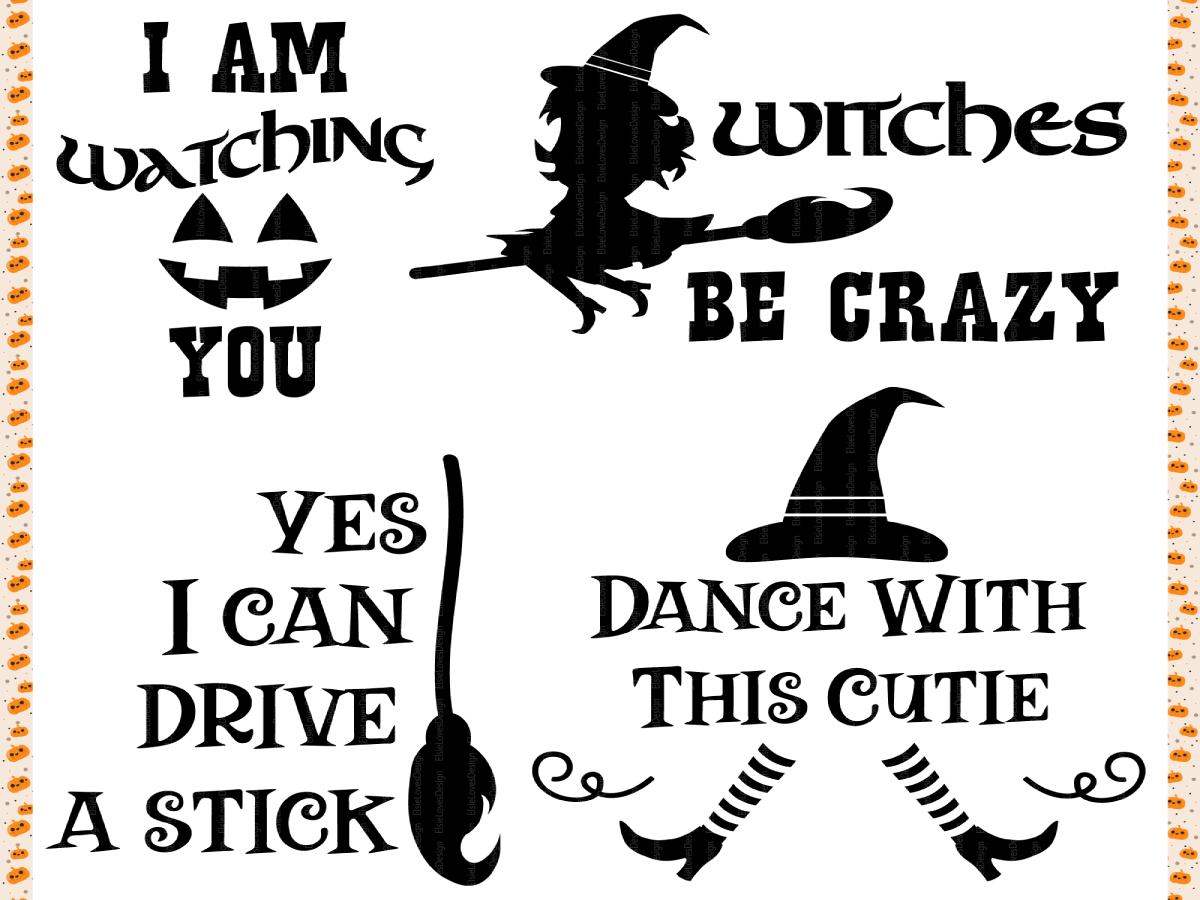 Download Halloween Quote SVG Bundle By ElsieLovesDesign | TheHungryJPEG.com