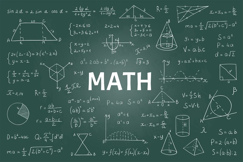 Doodle Math Blackboard Mathematical Theory Formulas And Equations Ha By Spicytruffel Thehungryjpeg Com