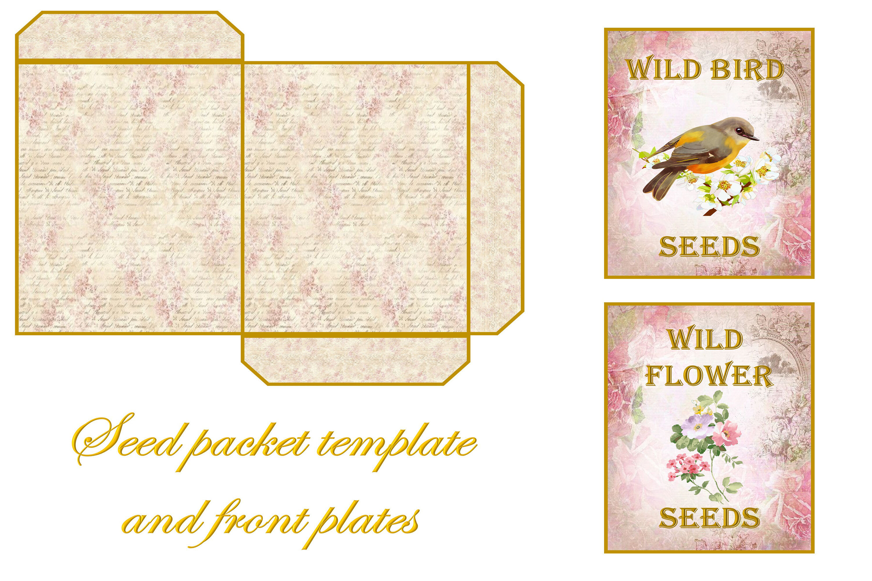 Printable Journal Kit With Free Clipart And Ephemera By The Paper Princess Thehungryjpeg Com