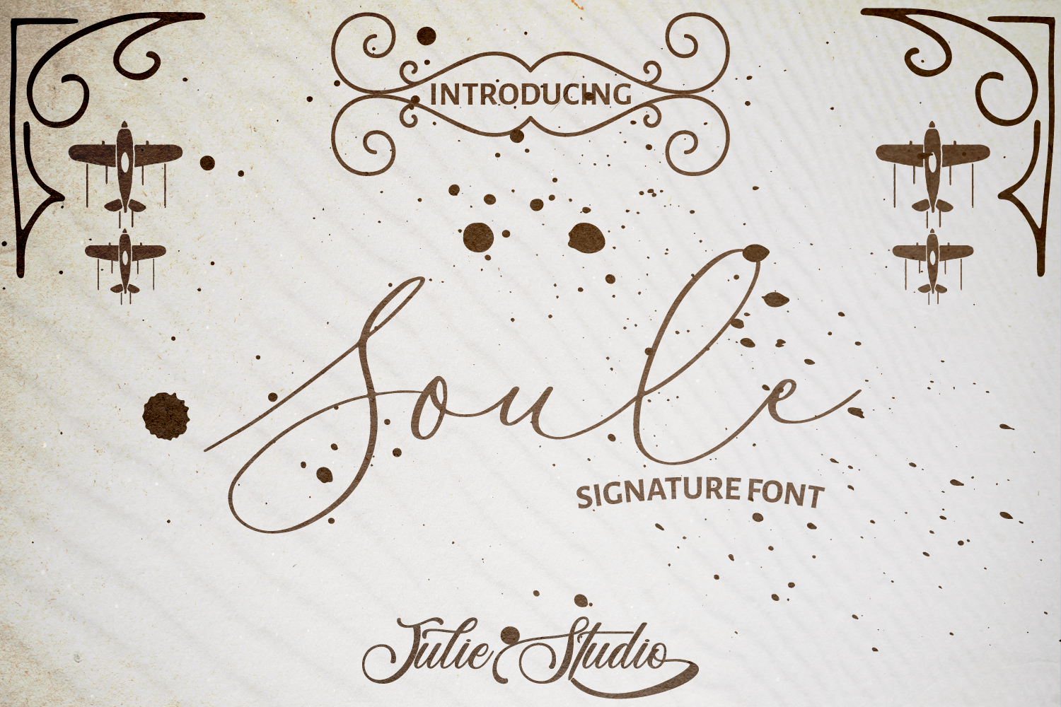 Soule Signature Font By Juliestudio Thehungryjpeg Com