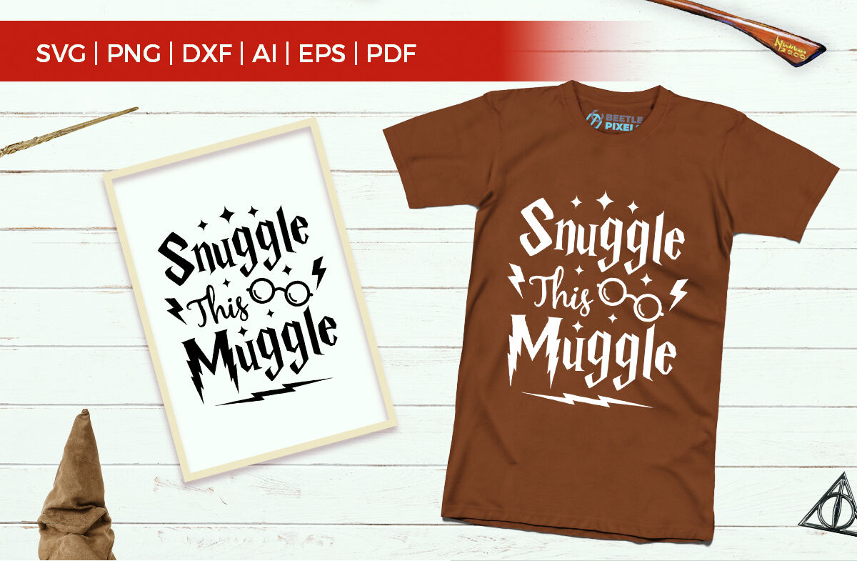 Snuggle This Muggle By Cuttingsvg Thehungryjpeg Com