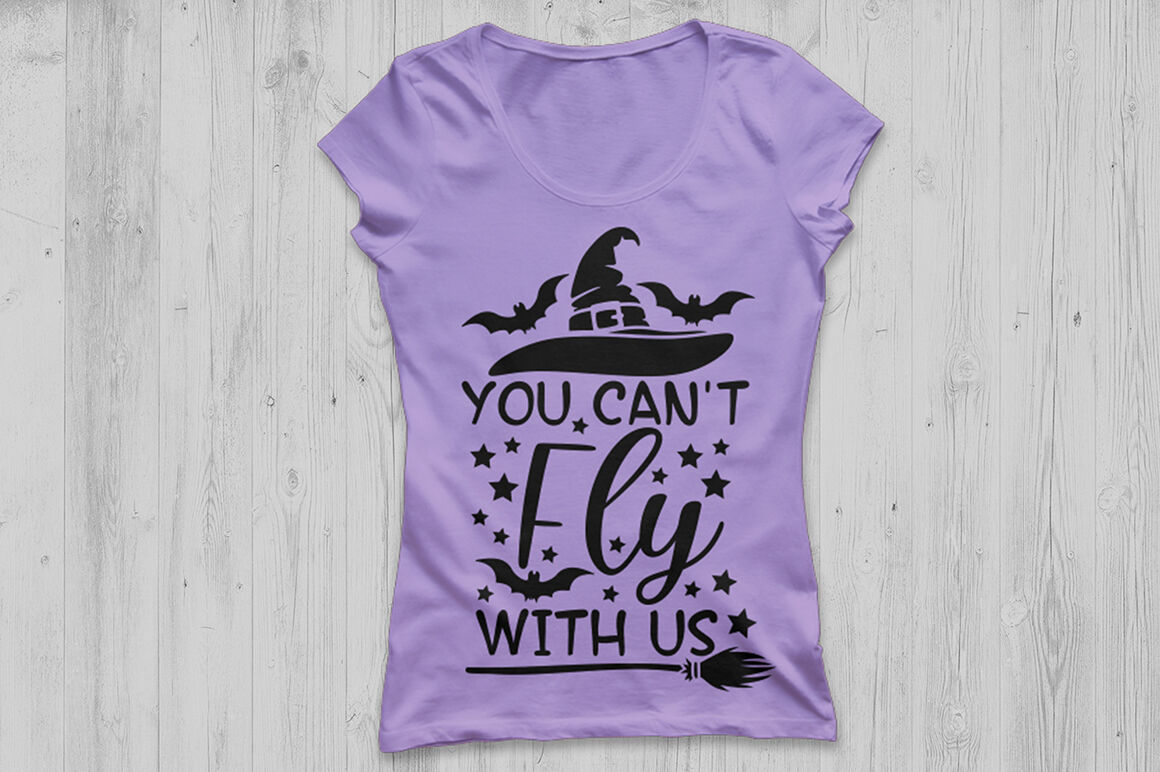 You Can T Fly With Us Svg Halloween Svg Witches Svg Spooky Svg By Cosmosfineart Thehungryjpeg Com