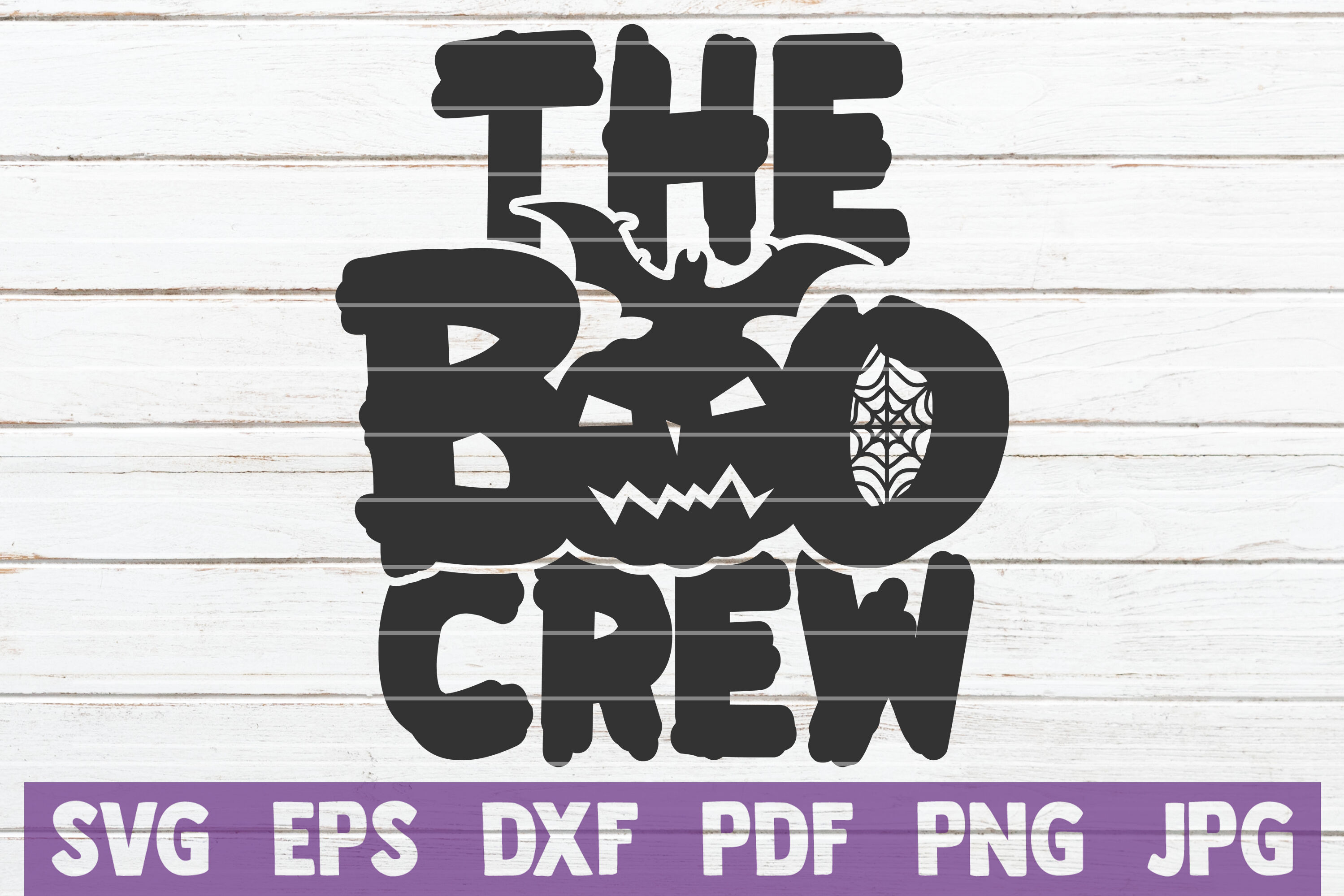 The Boo Crew Svg Cut File By Mintymarshmallows Thehungryjpeg Com