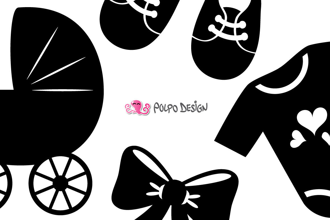 Baby SVG Bundle Svg Eps Dxf And Png By Polpo Design TheHungryJPEG