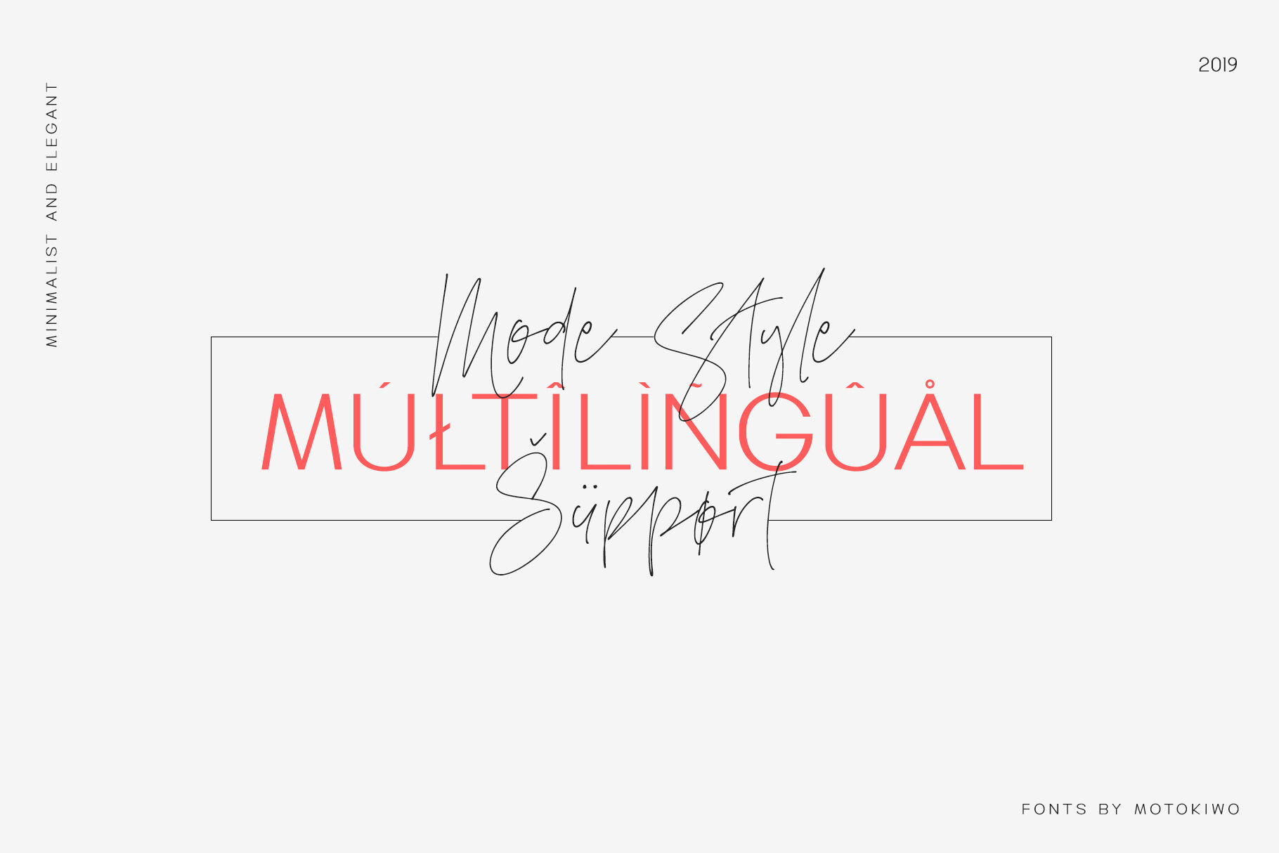 Mode Style Font Duo By Motokiwo Thehungryjpeg Com