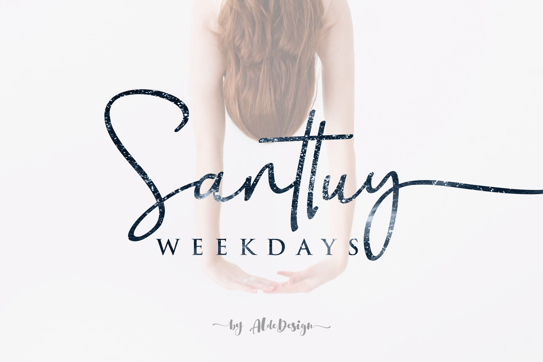 Weekdays Santtuy By Aldedesign Thehungryjpeg Com