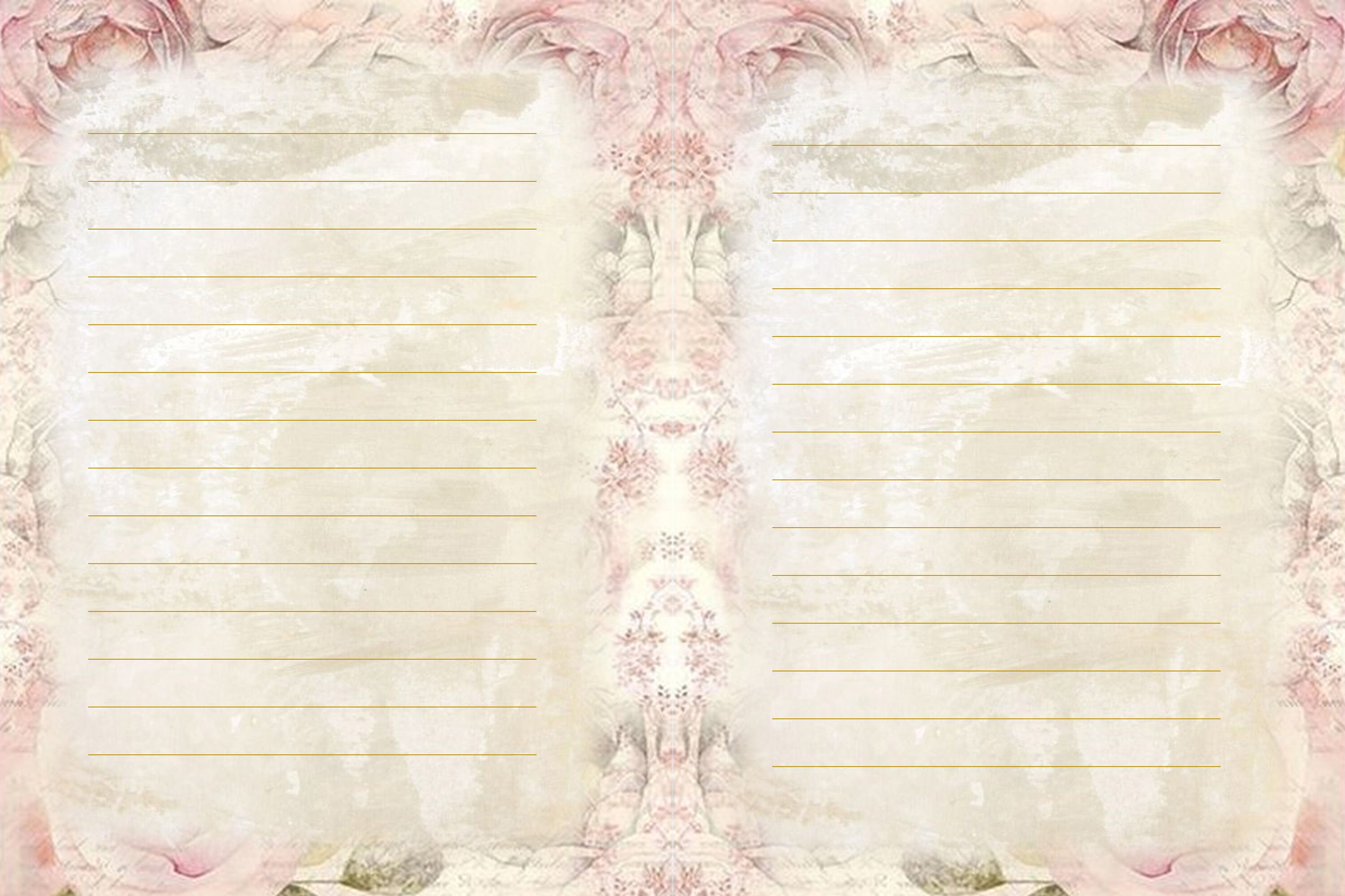 Chic Boudoir II Printable Journal Pages